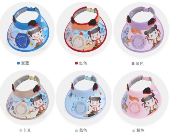 Cooling Fan Hat for Child - Image 2