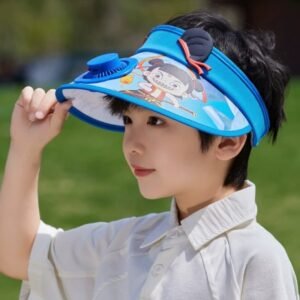 Cooling Fan Hat for Child